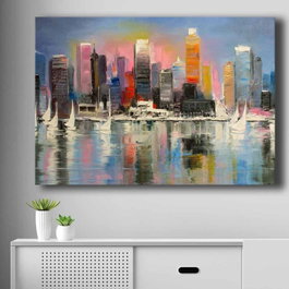 Wallity Lienzo Decorativo Multicolor 70 x 100 cm